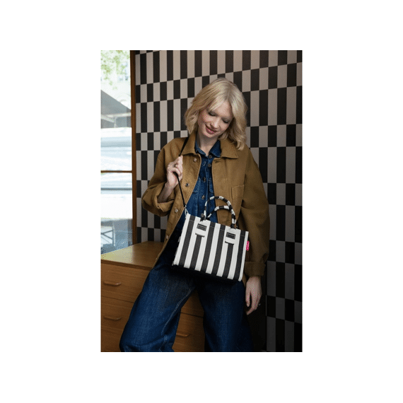 Reisenthel Daily Shopper Xs Summerstripes Black