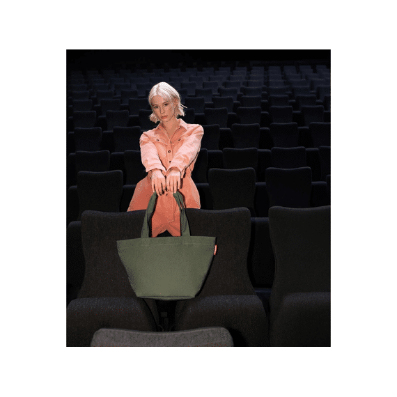 Reisenthel Shopper M Cord Dark Matcha