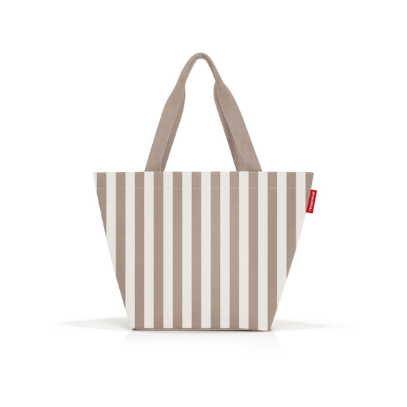 Reisenthel Shopper M Summerstripes Coffee