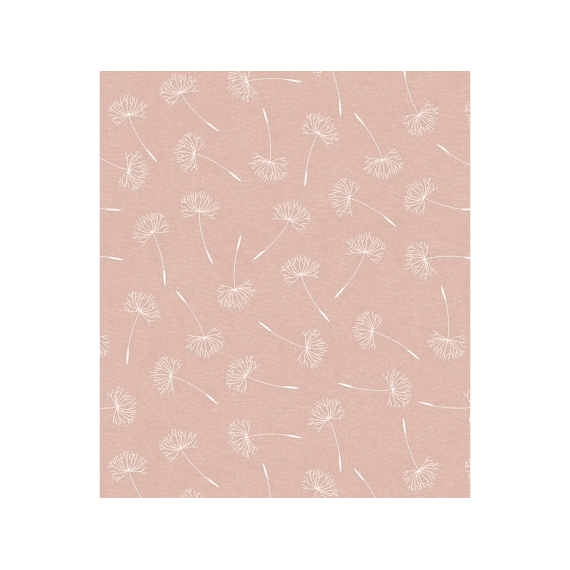 Finesse Bonita Effects Toile Cirée 155cm Rond Dente Rose