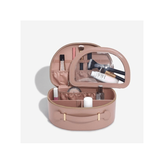 Stackers Patent Rose Vanity Case