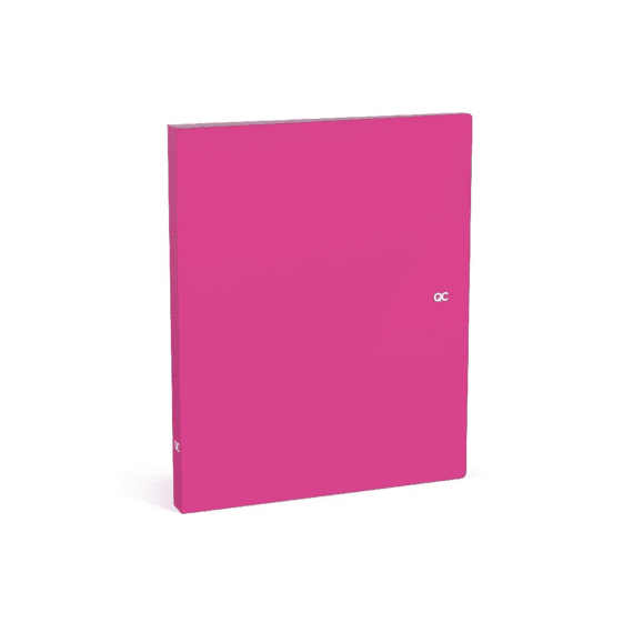 Qc Colour Ringband A4 Mini Polyprop 2 Ringen Fuchsia