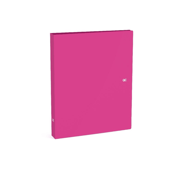 Qc Colour Ringband A4 Polyprop 2 Ringen Fuchsia