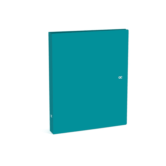 Qc Colour Ringband A4 Polyprop 2 Ringen Teal