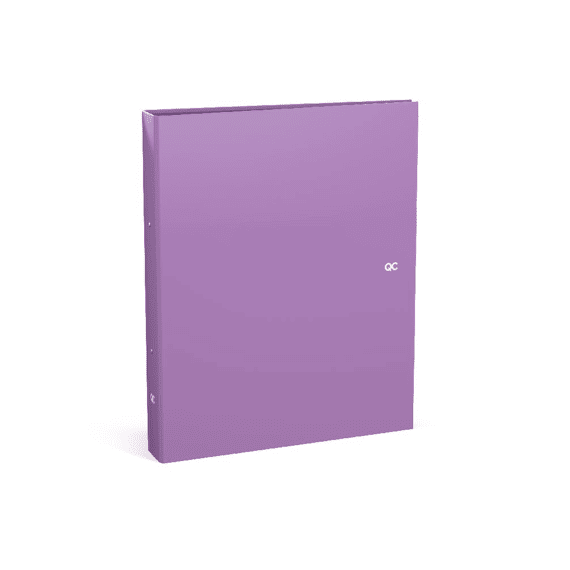 Qc Colour Ringband A4 2 Ringen Orchid Purple
