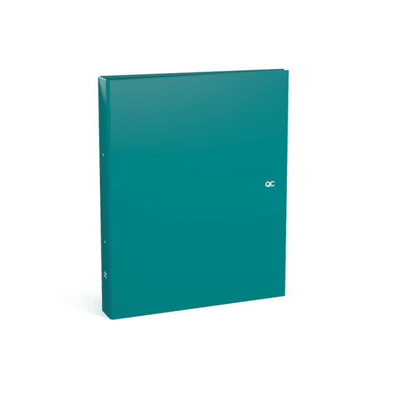 Qc Colour Ringband A4 2 Ringen Teal
