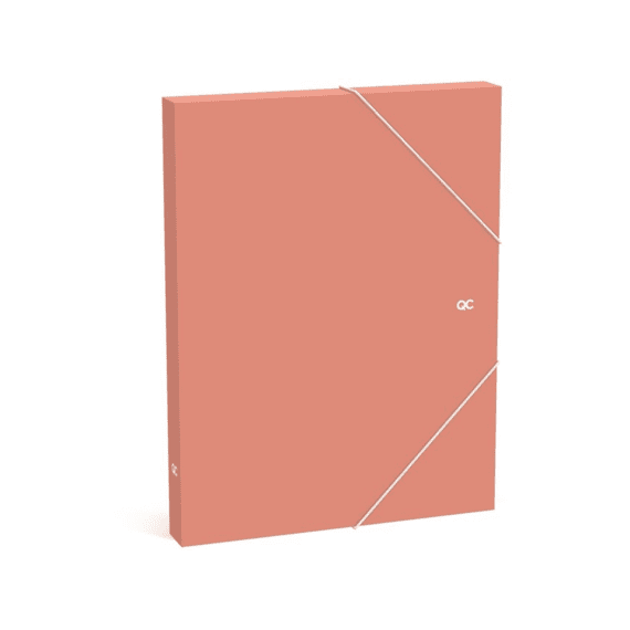Qc Colour Documentenbox Pp A4 Pink Clay