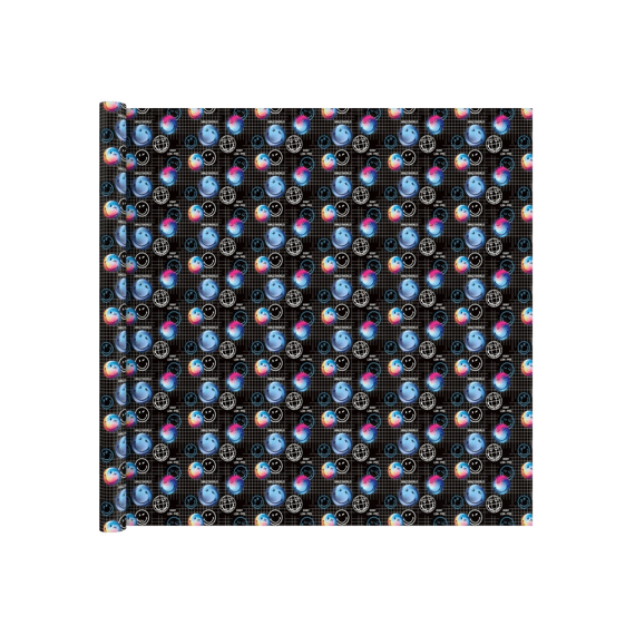 Smiley World Virtual Imagination Kaftpapier Smiley Black/blue