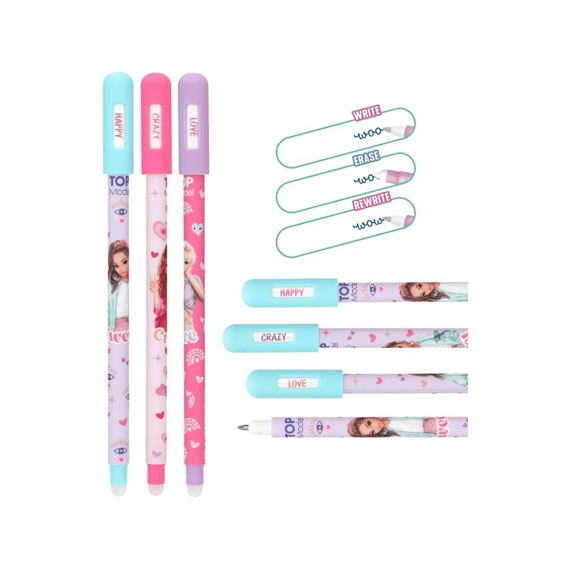 Topmodel Uitgumbare Gelpen