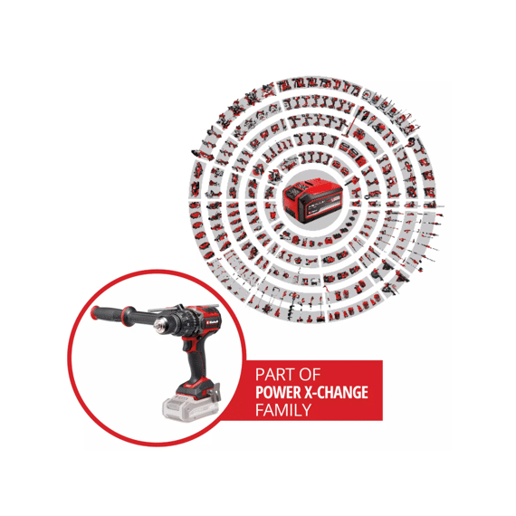 Einhell Accu Klopboor/schroefmachine Tp-cd 18/120 Power X-change
