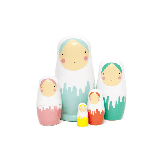 Petit Monkey Matroesjka Poppen Dripped