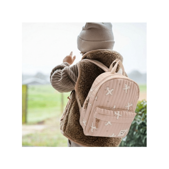 Kidzroom Kleuterrugzakje Wonderful Worlds Beige