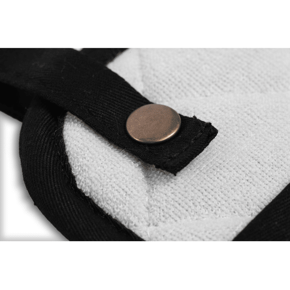 Tiseco Pannenlap Silo 18x25.5cm Zwart Set/2