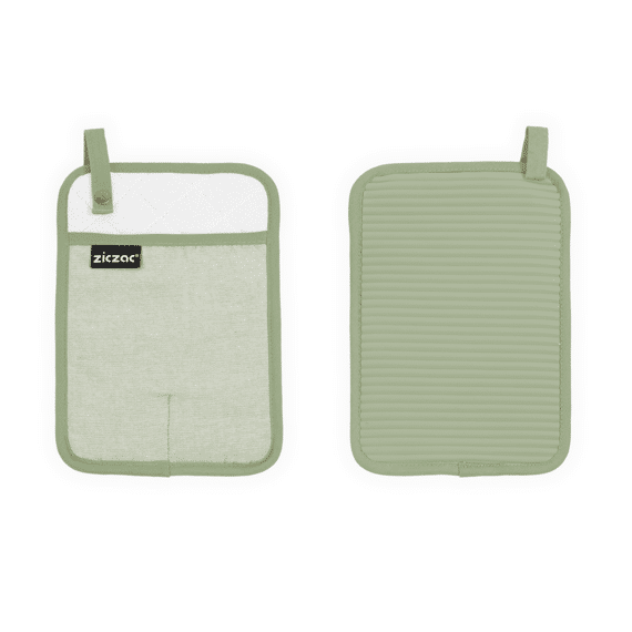 Tiseco Pannenlap Silo 18x25.5cm Groene Thee Set/2