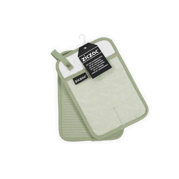 Tiseco Pannenlap Silo 18x25.5cm Groene Thee Set/2