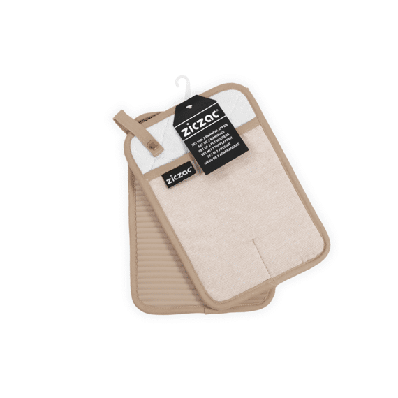 Tiseco Pannenlap Silo 18x25.5cm Zand Set/2