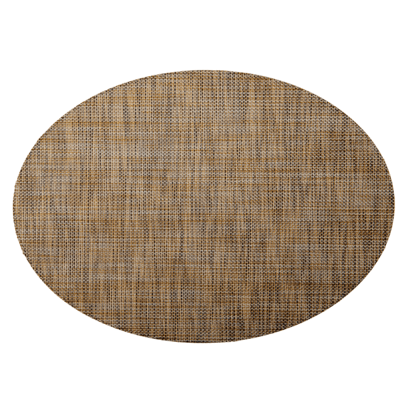 Tiseco Placemat Microban Purus Ovaal 33x46cm Zand