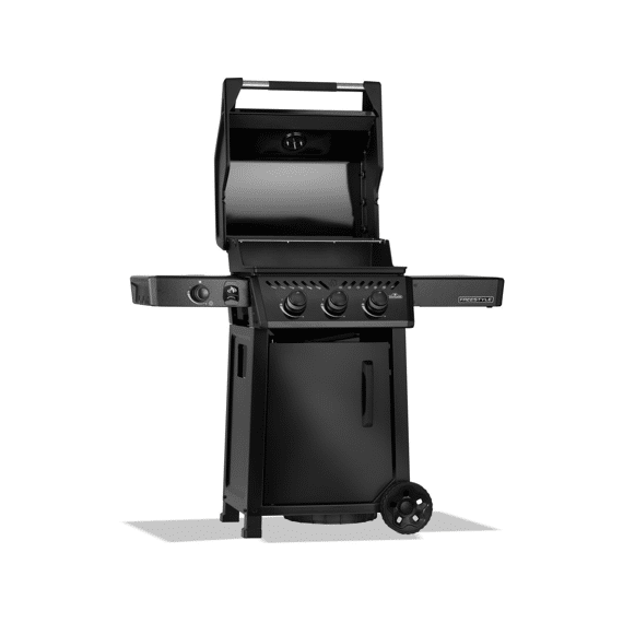 Napoleon Freestylet Gasbarbecue 365 3 Hoofdbranders Zijbrander En Deur Zwart