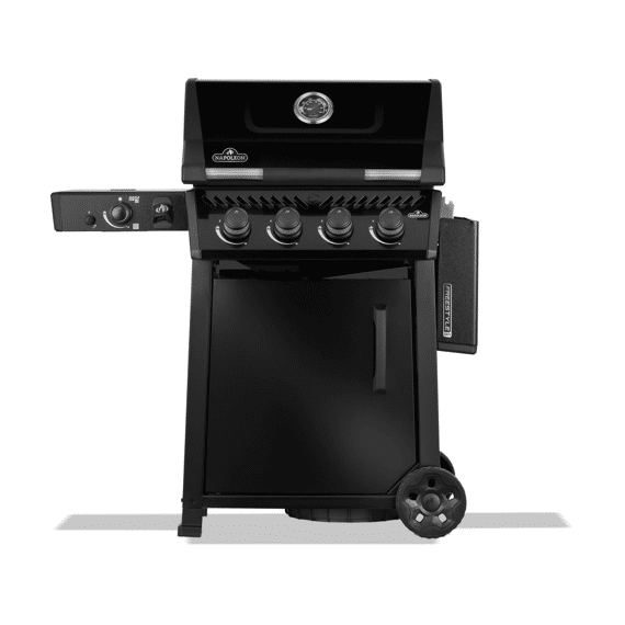 Napoleon Freestylet Gasbarbecue Pro 425 4 Hoofdbranders Sizzle Zonet Zijbrander Zwart