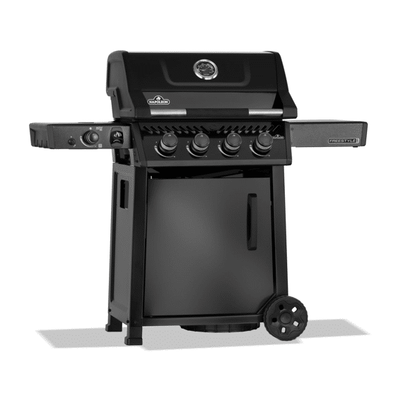 Napoleon Freestylet Gasbarbecue Pro 425 4 Hoofdbranders Sizzle Zonet Zijbrander Zwart