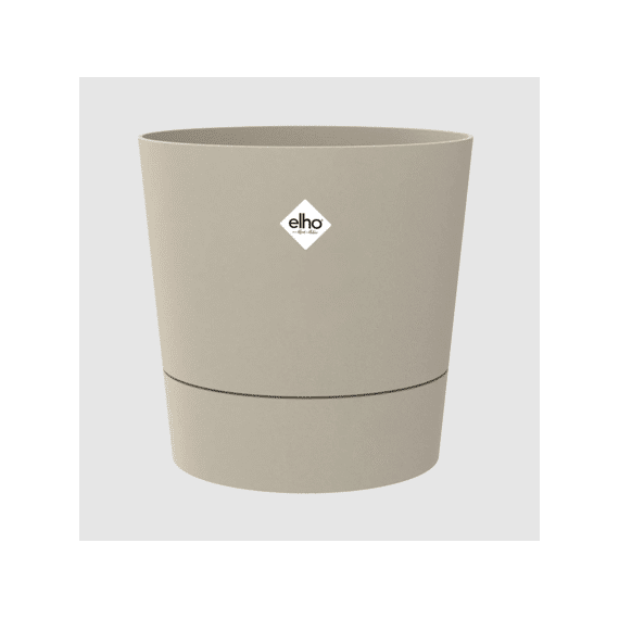 Elho Foss Rond 25cm Paddenstoel Beige