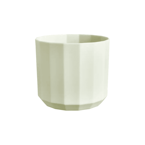 Elho Facet Rond 19cm Thee Groen