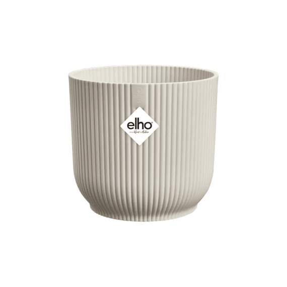 Elho Vibes Fold Rond 22cm Linnen Wit