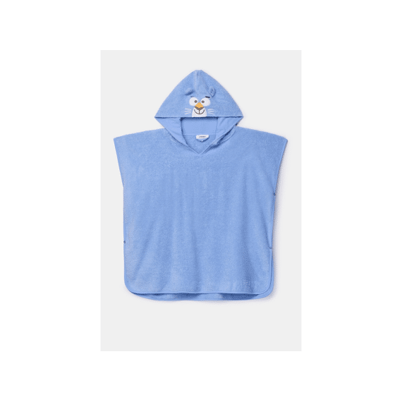 Woody Poncho Blauw I