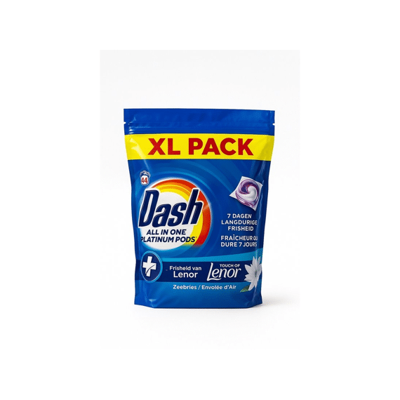 Dash Wasmiddel Tabs 4in1 Platinum Zeebries 44st