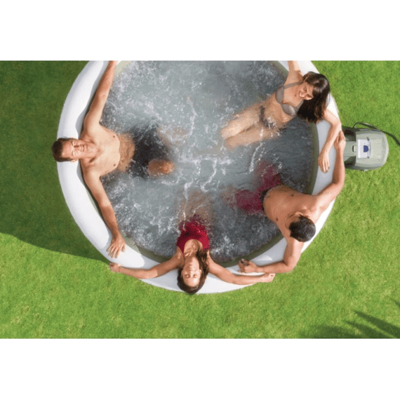 Intex 28428np Jacuzzi Bubble Spa Olive Green 6pers 216x71cm