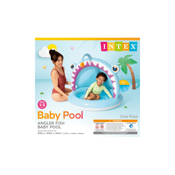 Intex 58419np Zwembad Angler Fish 127x102x86cm