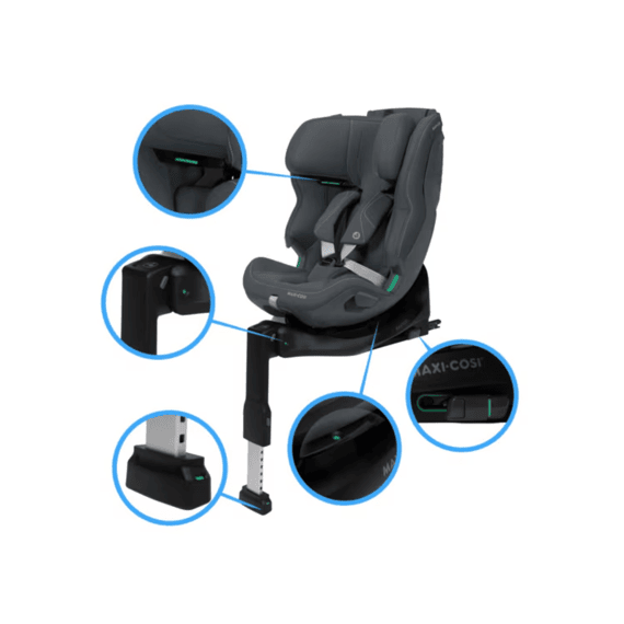 Maxi Cosi Autostoeltje Emerald 360 Plus Authentic Graphite