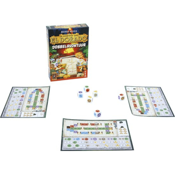 Spel De Zoektocht Naar El Dorado: Dobbelavontuur