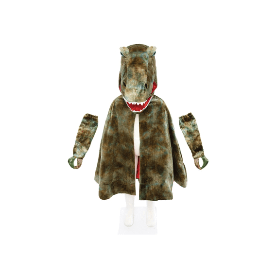 Verkleedkostuum Cape Grandasaurus T-rex Met Klauwen 7-8 Jaar