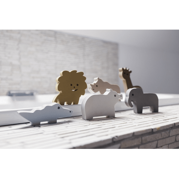 Moesplay Waterfun Foam Badspeeltje Safari 6 Stuks