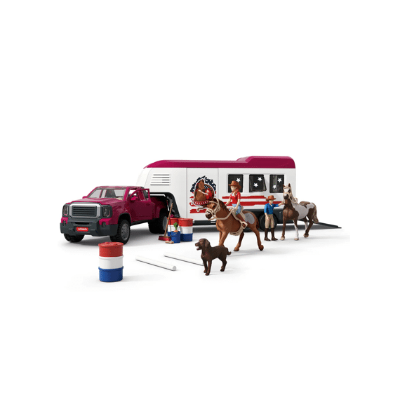 Schleich Horse Club Lakeside Truck Met Aanhangwagen