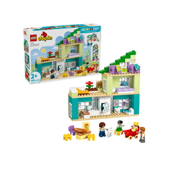 Lego Duplo Town 3-in-1 Modern Woonhuis Met Figuren 10470