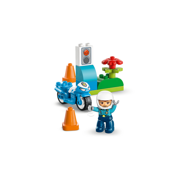 Lego Duplo Town Blauwe Politiemotor 10471