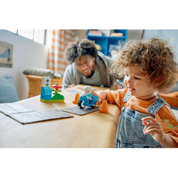 Lego Duplo Town Blauwe Politiemotor 10471