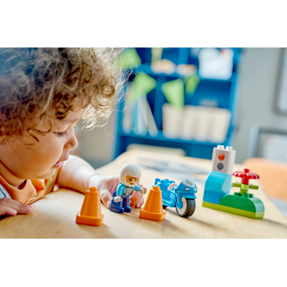 Lego Duplo Town Blauwe Politiemotor 10471