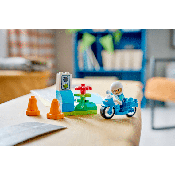 Lego Duplo Town Blauwe Politiemotor 10471