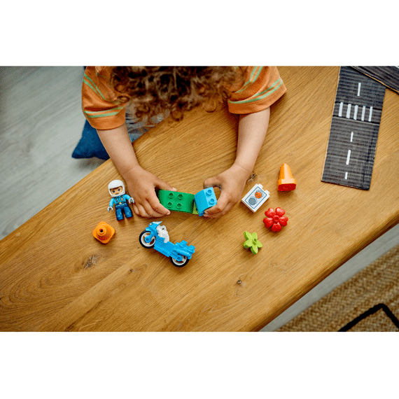 Lego Duplo Town Blauwe Politiemotor 10471