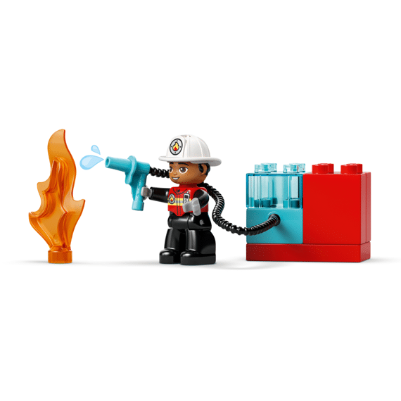 Lego Duplo Town Brandweertruck Met Slang En Brandweerman 10473