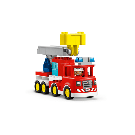 Lego Duplo Town Brandweertruck Met Slang En Brandweerman 10473