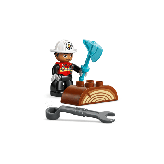 Lego Duplo Town Brandweertruck Met Slang En Brandweerman 10473