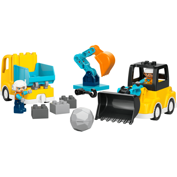 Lego Duplo Town 3-in1 Bouwvoertuigen 10475