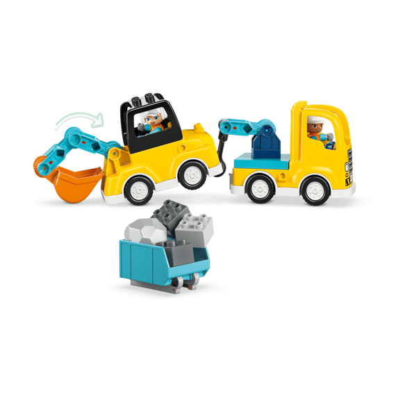 Lego Duplo Town 3-in1 Bouwvoertuigen 10475