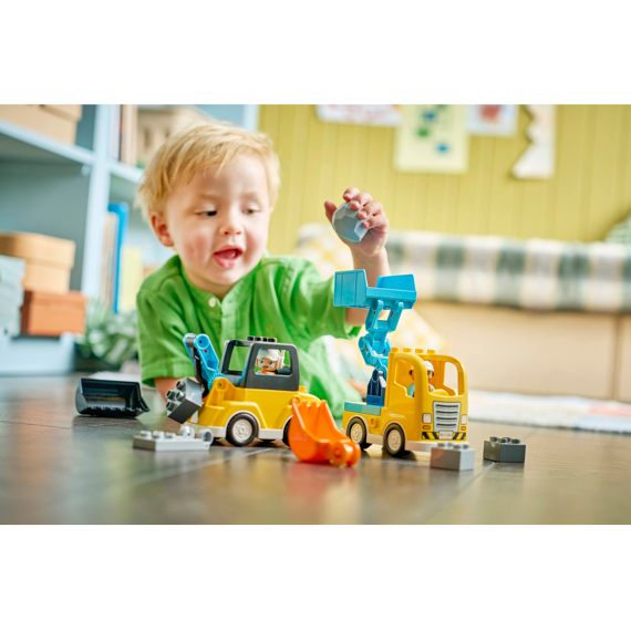 Lego Duplo Town 3-in1 Bouwvoertuigen 10475