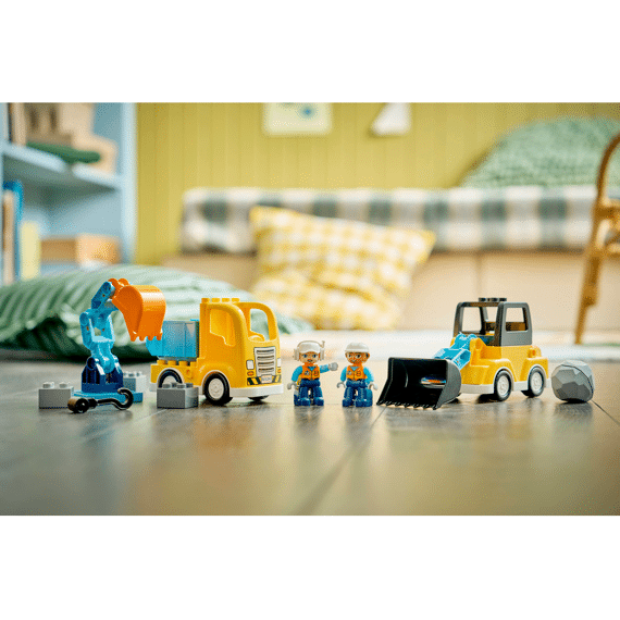 Lego Duplo Town 3-in1 Bouwvoertuigen 10475