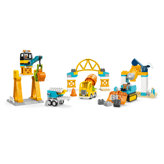 Lego Duplo Town 3-in-1 Bouwplaats En Voertuigen 10476